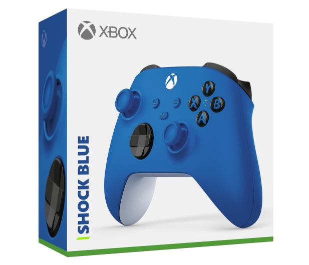 Microsoft Outlet Xbox Series Kontroler - Shock Blue - 1566520 - zdjęcie 5